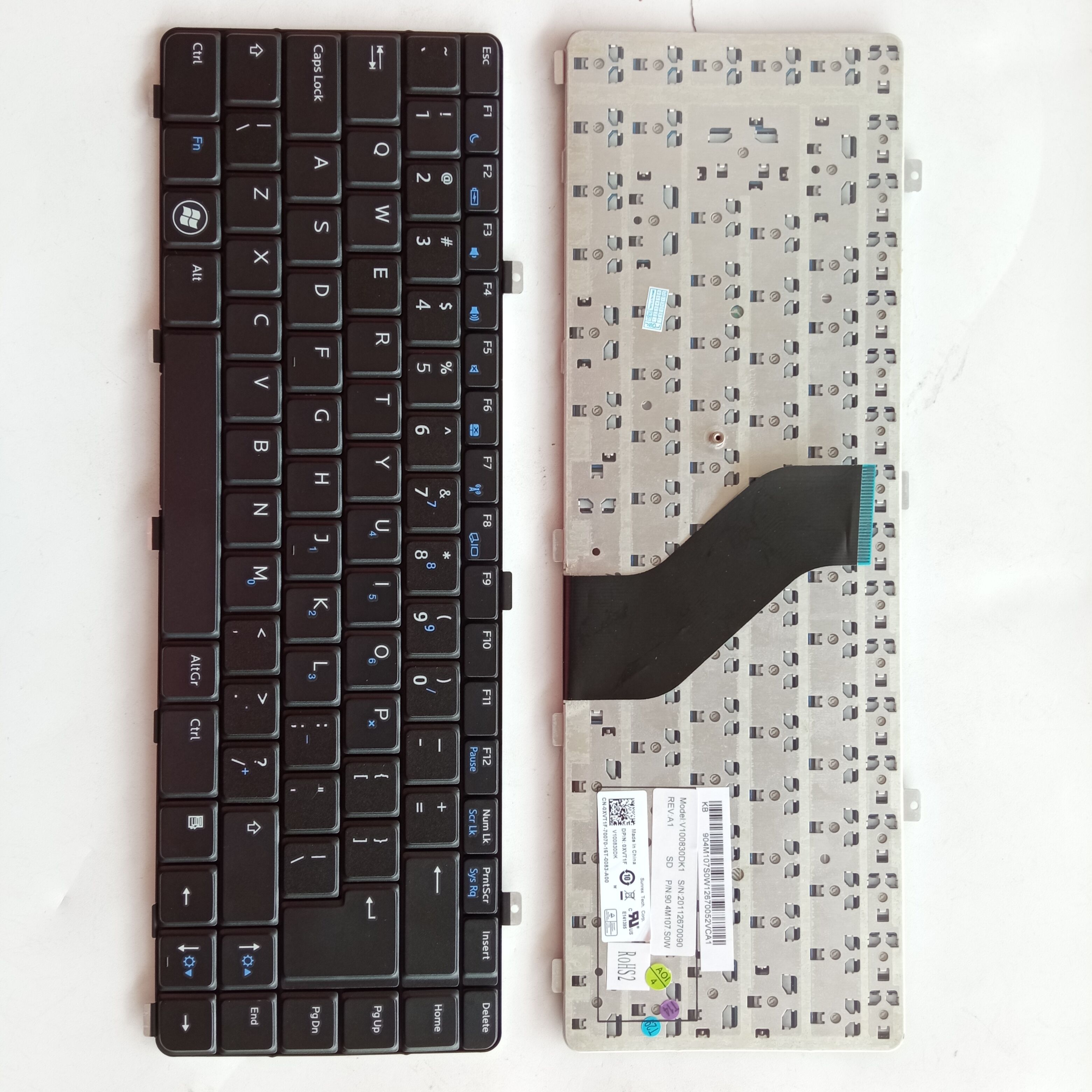 Picture of New Replacement Laptop Keyboard For DELL V13 BLACK (OEM) UI Layout